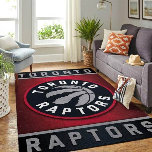 Toronto Raptors Living Room Area Rug