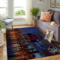 Toronto Raptors Living Room Area Rug