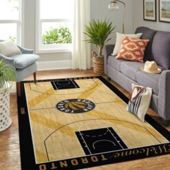 Toronto Raptors Living Room Area Rug