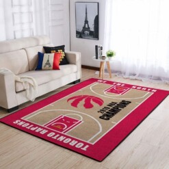 Toronto Raptors Living Room Area Rug