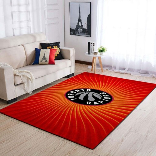 Toronto Raptors Living Room Area Rug