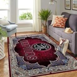 Toronto Raptors Living Room Area Rug