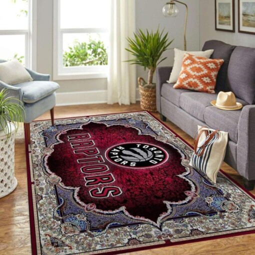 Toronto Raptors Living Room Area Rug