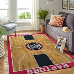 Toronto Raptors Living Room Area Rug