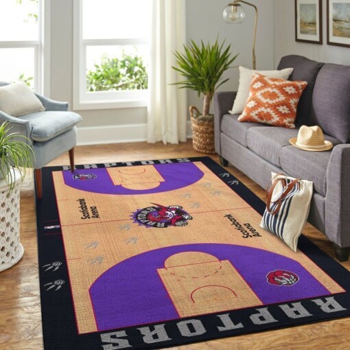 Toronto Raptors Living Room Area Rug