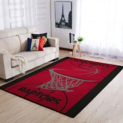 Toronto Raptors Living Room Area Rug