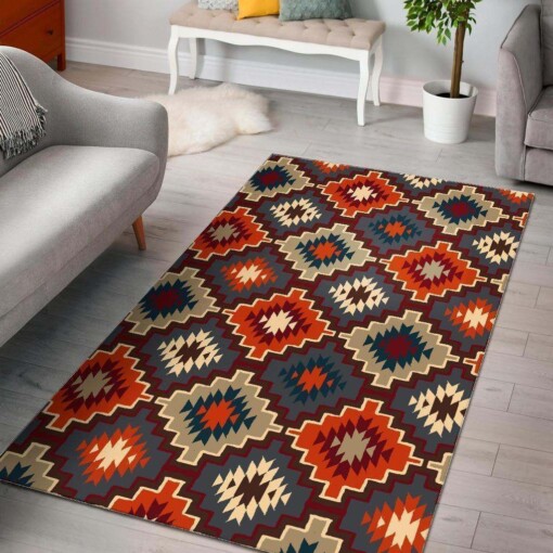 Tribal Indians Native American Aztec Pendleton Navajo Gs Cl Ld2413 Living Room Area Rug