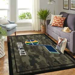 Utah Jazz Living Room Area Rug