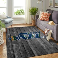 Utah Jazz Living Room Area Rug