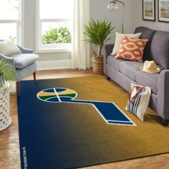 Utah Jazz Living Room Area Rug