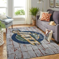 Utah Jazz Living Room Area Rug