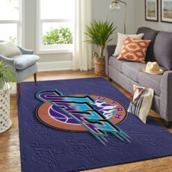 Utah Jazz Living Room Area Rug