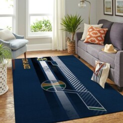 Utah Jazz Living Room Area Rug