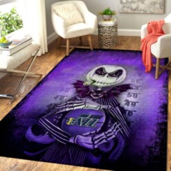 Utah Jazz Living Room Area Rug