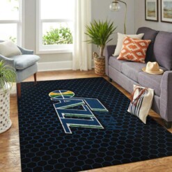 Utah Jazz Living Room Area Rug