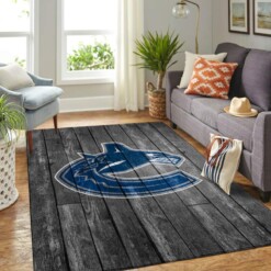 Vancouver Canucks Living Room Area Rug