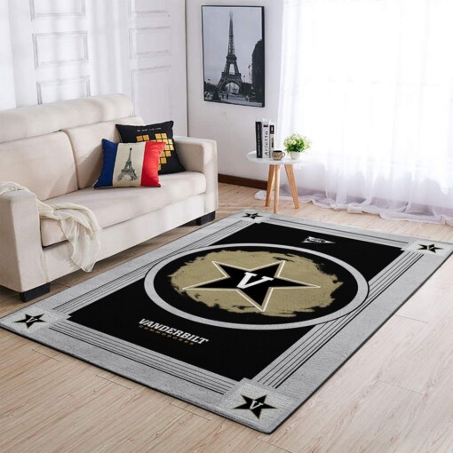 Vanderbilt Commodores Living Room Area Rug