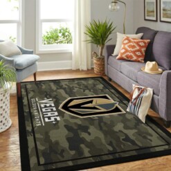 Vegas Golden Knights Living Room Area Rug