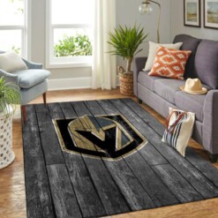 Vegas Golden Knights Living Room Area Rug