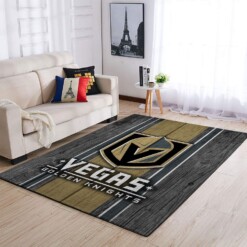 Vegas Golden Knights Living Room Area Rug