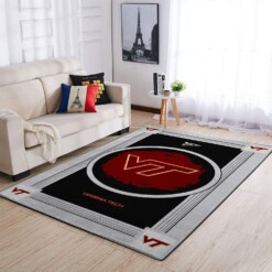 Virginia Tech Hokies Living Room Area Rug