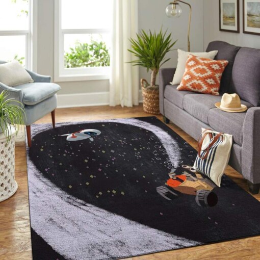 Wall-e Disney Movie Living Room Area Rug