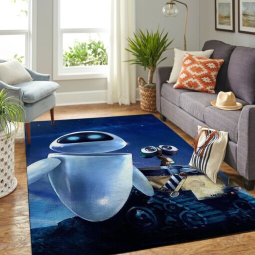 Wall-e Disney Movie Living Room Area Rug