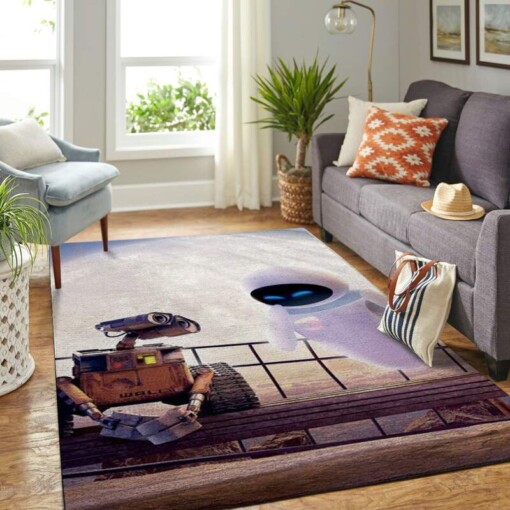 Wall-e Disney Movie Living Room Area Rug