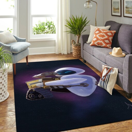 Wall-e Disney Movie Living Room Area Rug