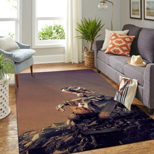 Wall-e Disney Movie Living Room Area Rug