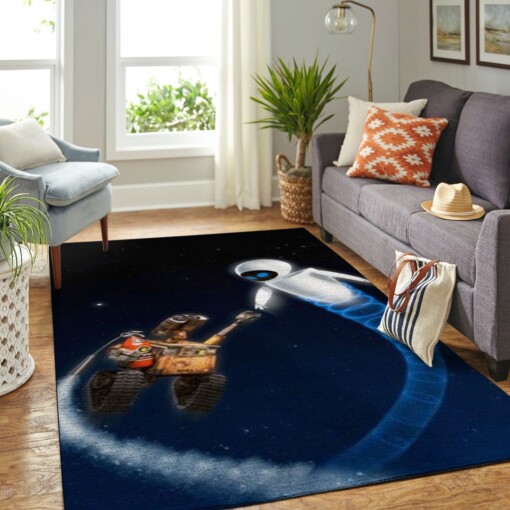 Wall-e Disney Movie Living Room Area Rug