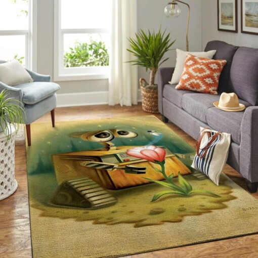 Wall-e Disney Movie Living Room Area Rug