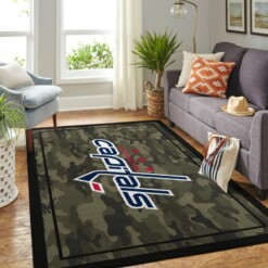 Washington Capitals Living Room Area Rug