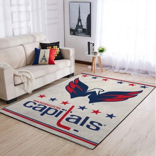 Washington Capitals Living Room Area Rug