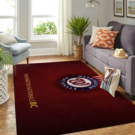 Washington Nationals Living Room Area Rug