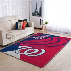 Washington Nationals Living Room Area Rug