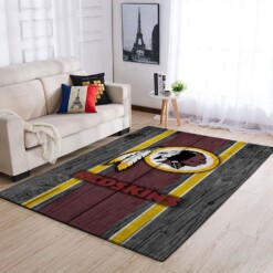 Washington Redskins Living Room Area Rug