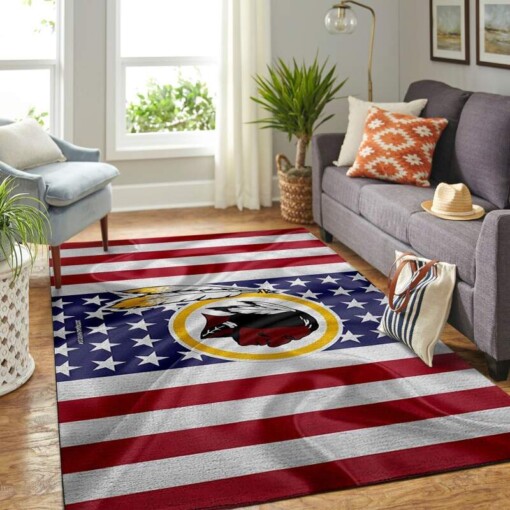 Washington Redskins Living Room Area Rug