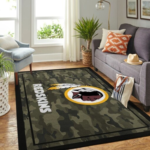 Washington Redskins Living Room Area Rug