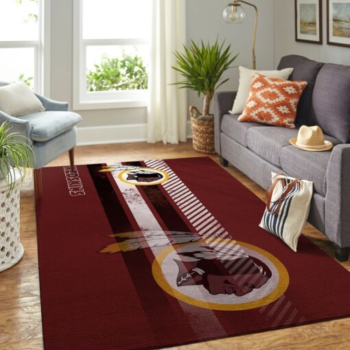 Washington Redskins Living Room Area Rug