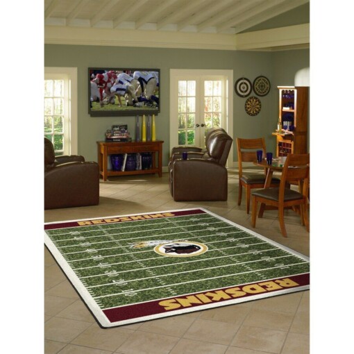 Washington Redskins Living Room Area Rug