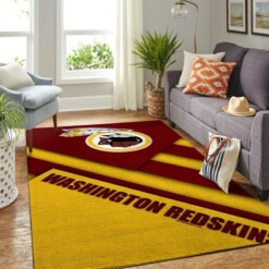 Washington Redskins Living Room Area Rug