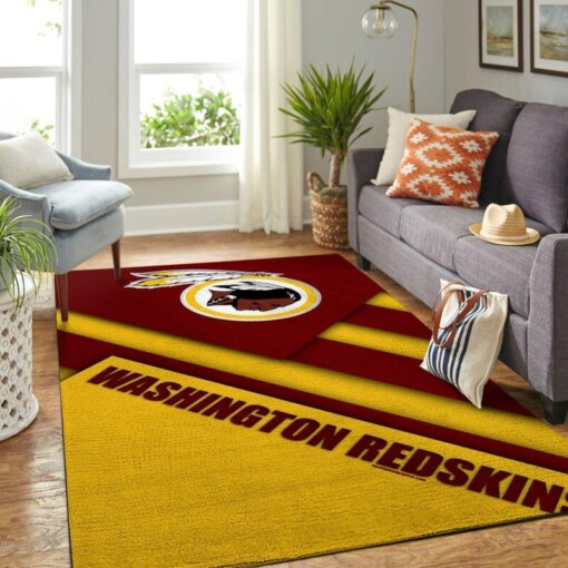 Washington Redskins Living Room Area Rug