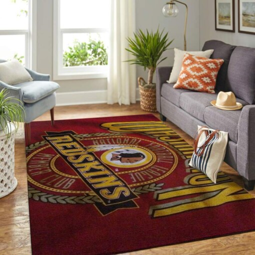 Washington Redskins Living Room Area Rug