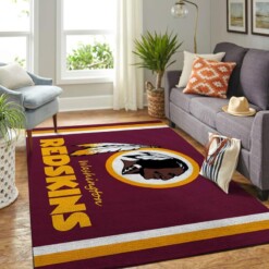 Washington Redskins Living Room Area Rug