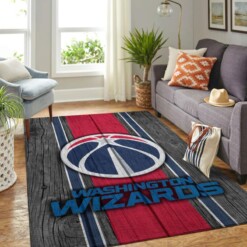 Washington Wizards Living Room Area Rug