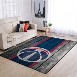 Washington Wizards Living Room Area Rug