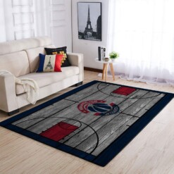 Washington Wizards Living Room Area Rug