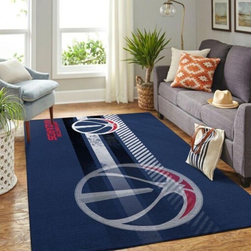 Washington Wizards Living Room Area Rug