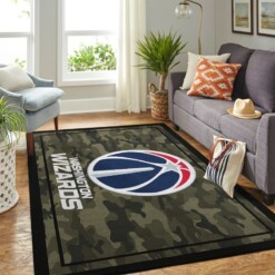 Washington Wizards Living Room Area Rug